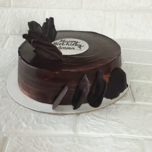 Home chocolate cake